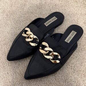 Steve Madden Black Mules SZ 8.5